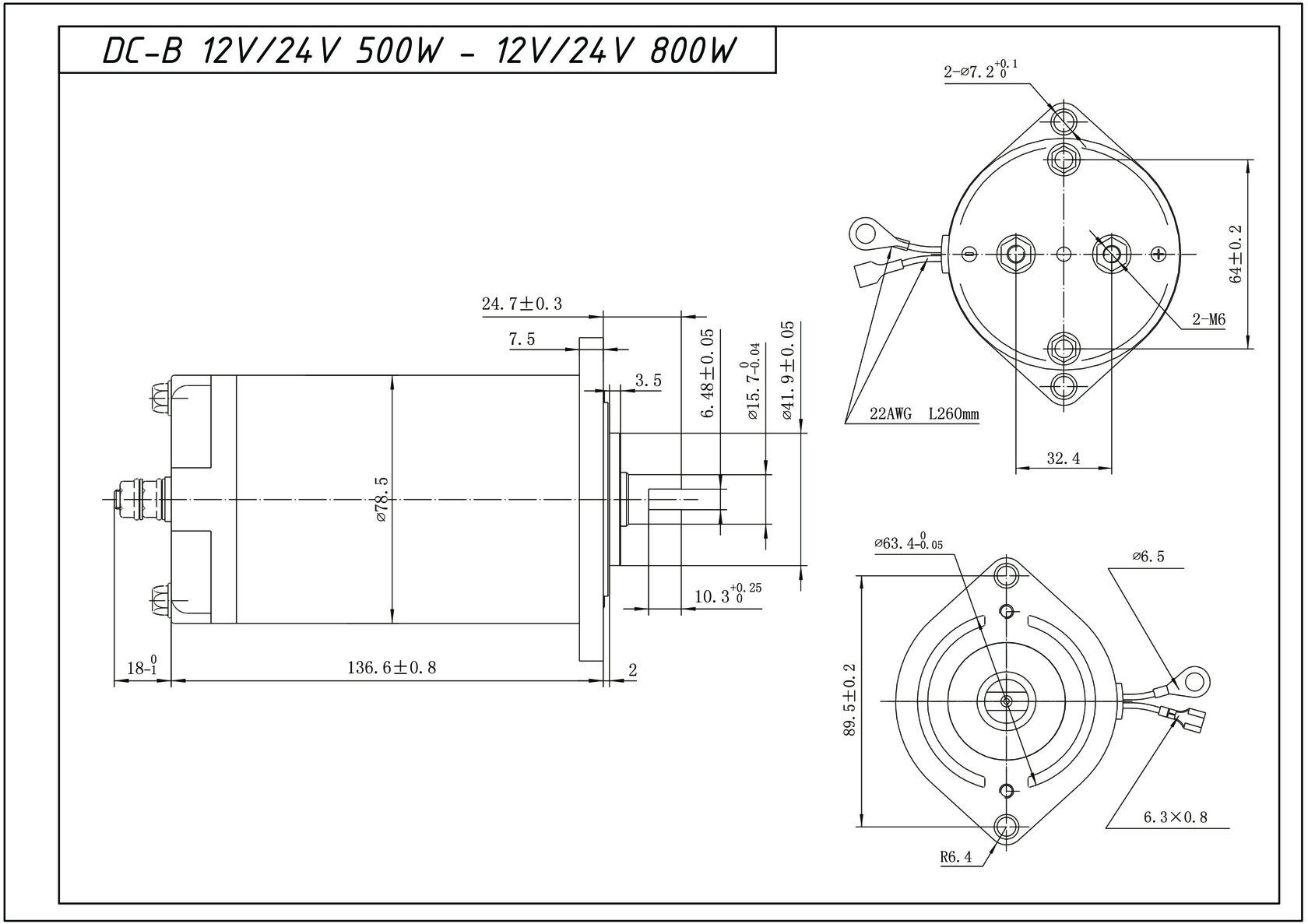 DC-B - DC Electric Motors