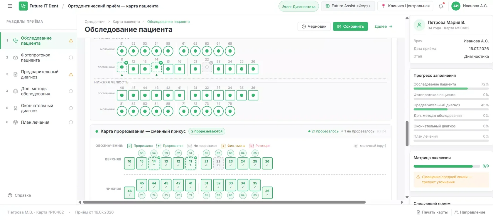 Интерфейс Future IT Dent — изображение 3