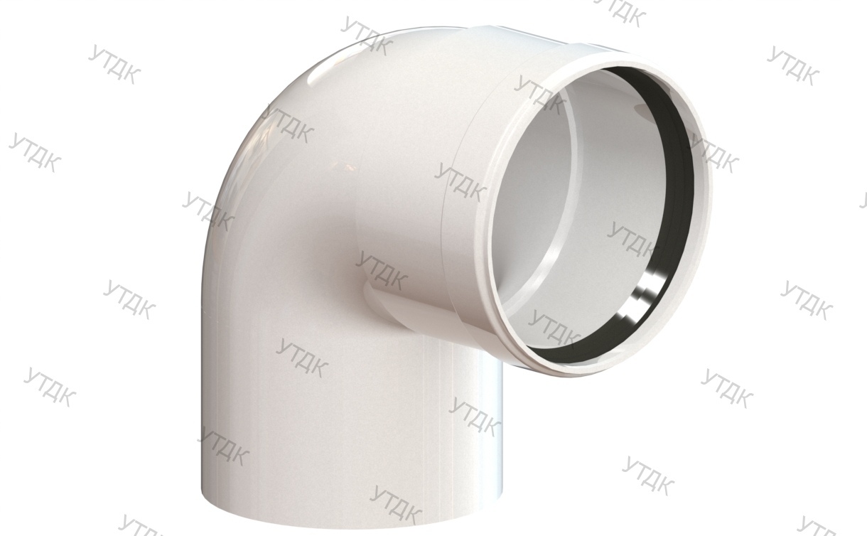 Колено O80 90 градусов | Отвод 80 90 | Дымоходы 80