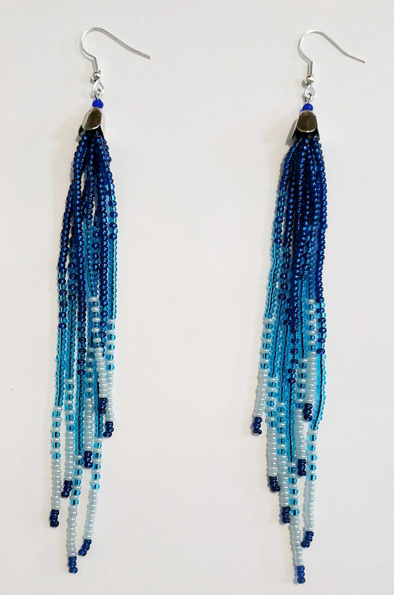 Серьги бохо