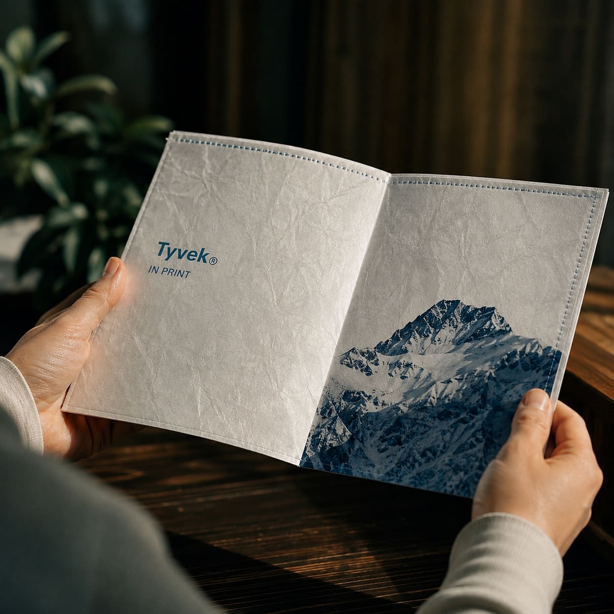 Как выбрать плотность и формат Tyvek для печатного изделия