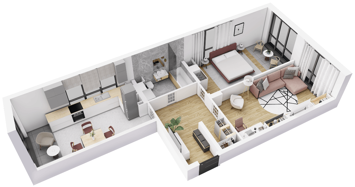 2-комнатная