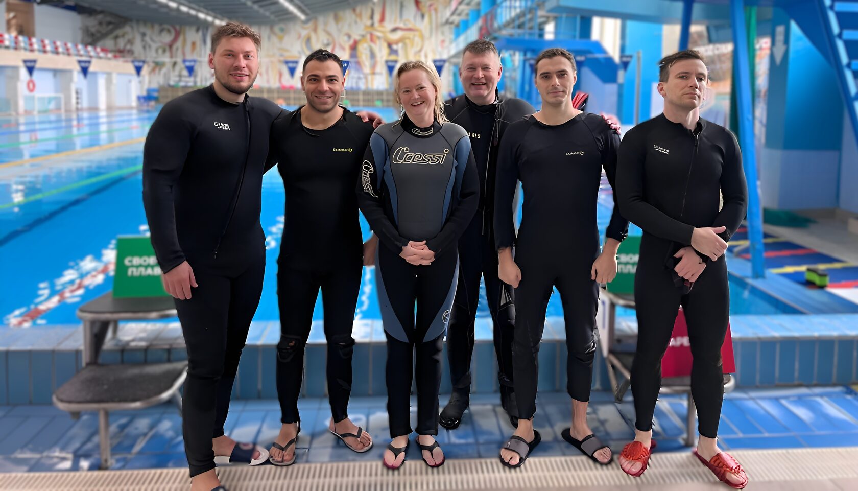 обучение дайвингу в Москве