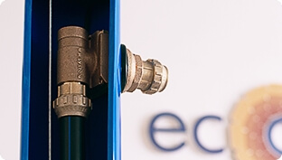 Водоснабжение через адаптер