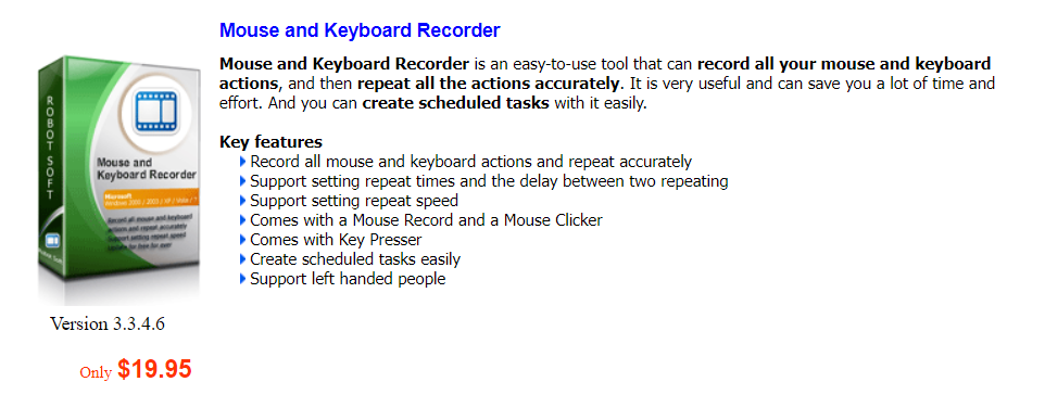 Mouse and Keyboard Recorder