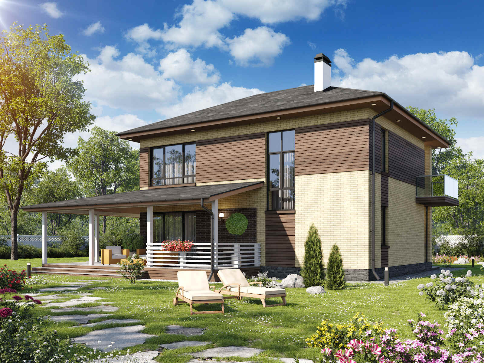 Дом проект южный