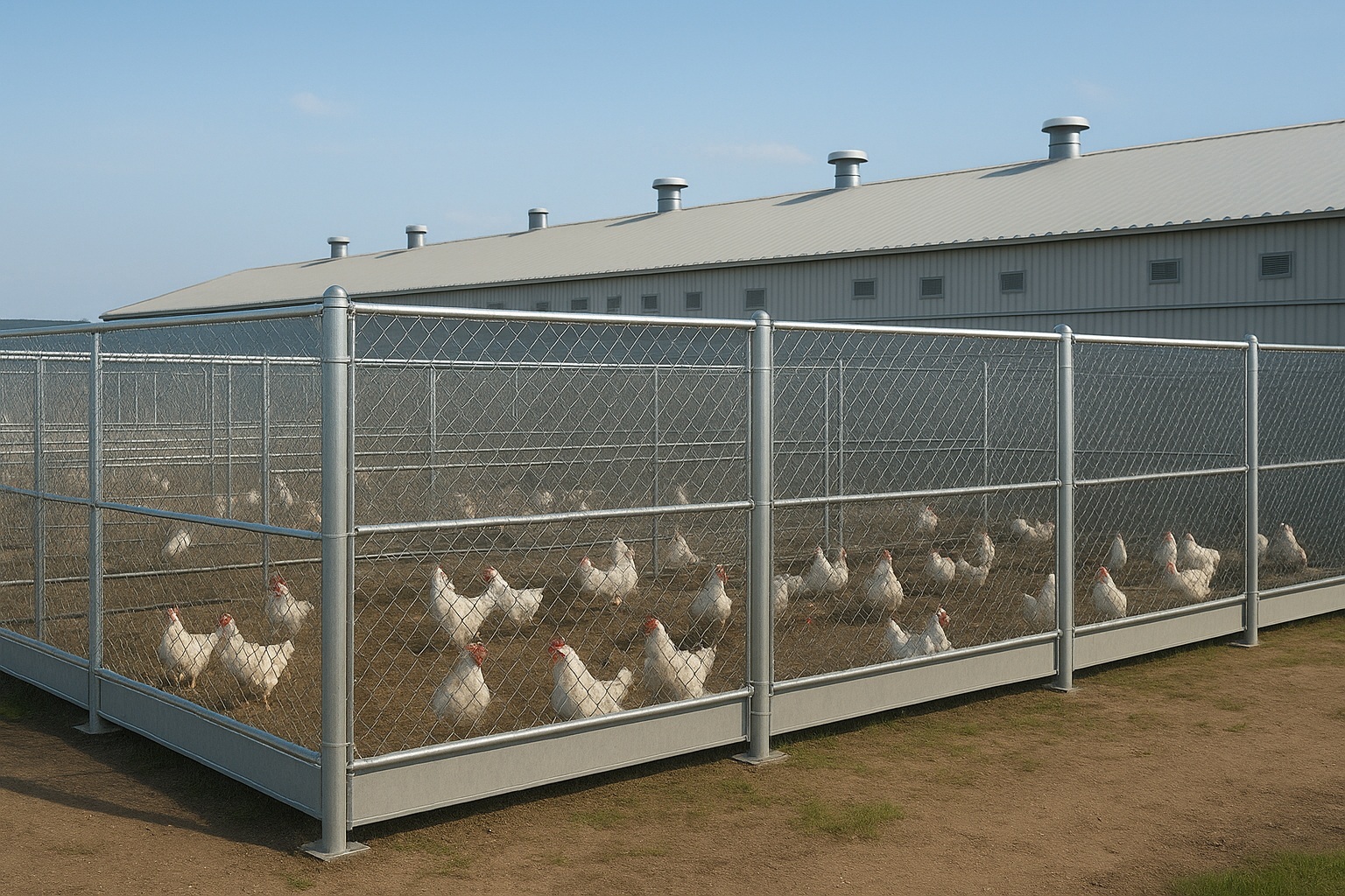 Заборы для агро сектора