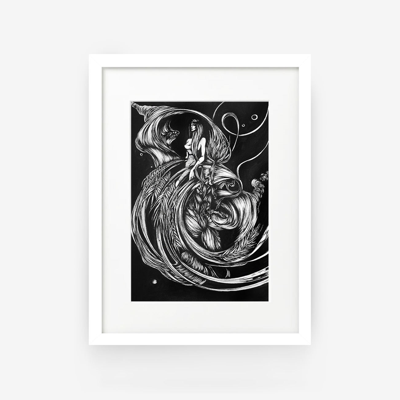 ink drawing, intuitive drawing, artist moscow, mingalevaart, графика Анна Мингалёва, картины mingalevaart, сюрреализм графика, символизм, женственная графика