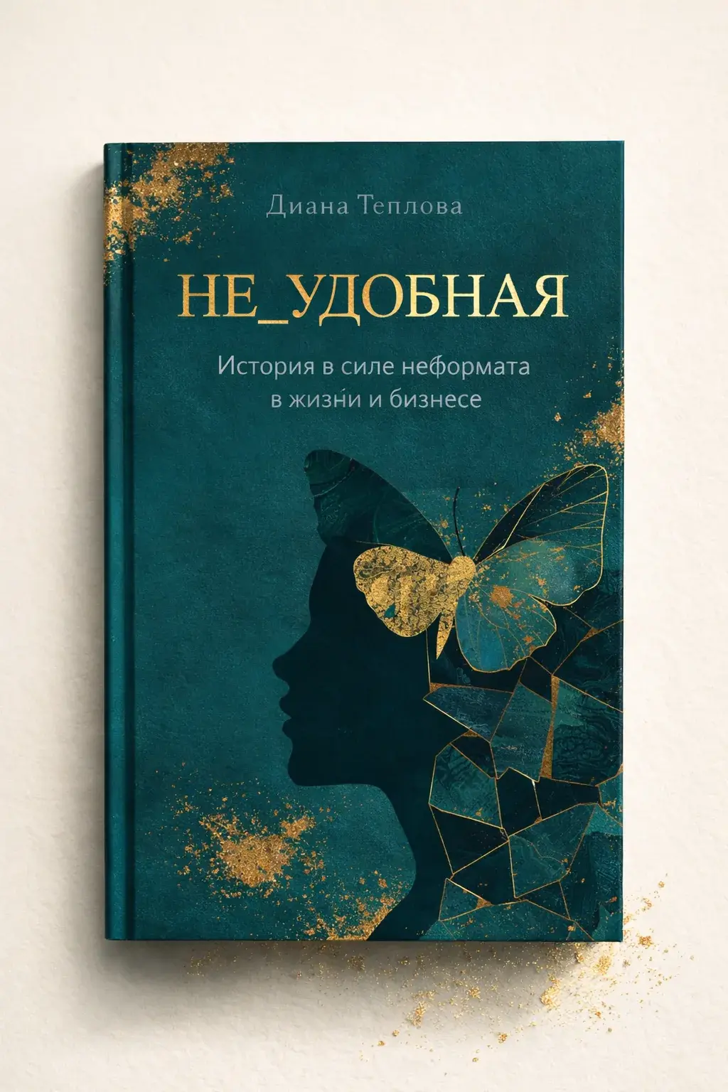 Обложка книги Дианы Тепловой «НЕ_удобная»