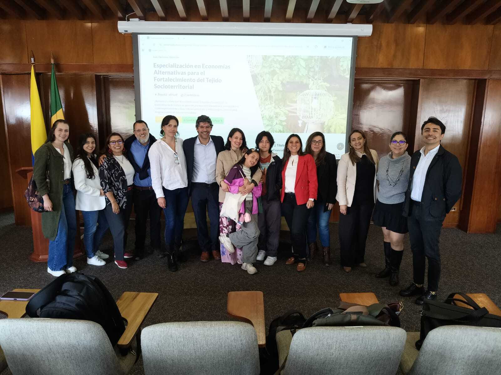 Lanzamiento de la Especialización en Economías Alternativas para el Fortalecimiento del Tejido Socioterritorial