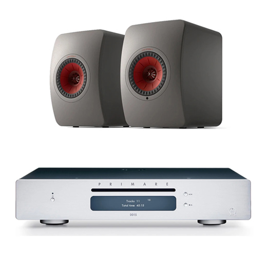 KEF LS50 Wireless II + Primare DD15