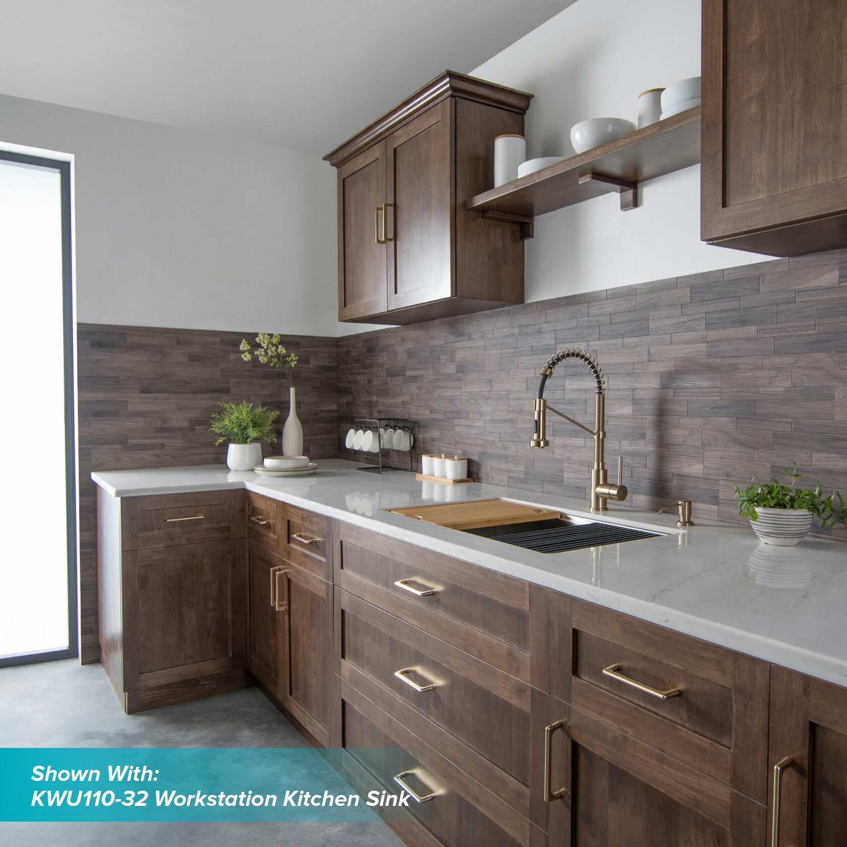 Кухонний змішувач Kraus KPF-1610SFACB - изображение 10