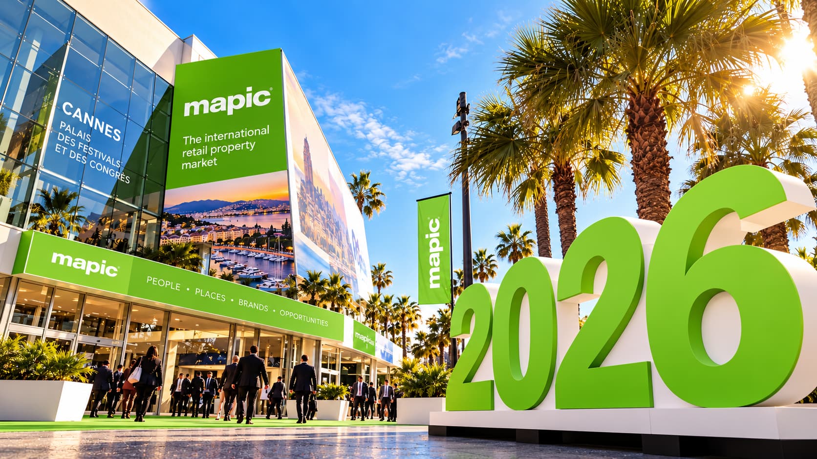 MAPIC 2026 в Каннах — международный форум коммерческой недвижимости в Palais des Festivals