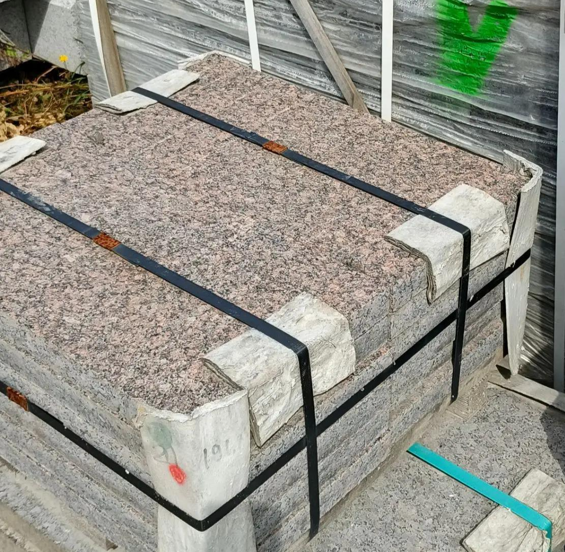 тротуарная плитка из гранита