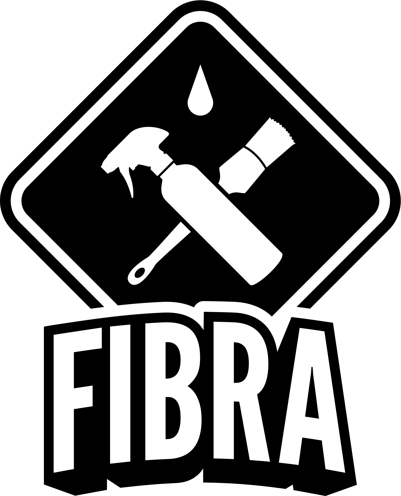 Fibra shop Краснодар. Детейлинг логотип вектор. Фибра шоп