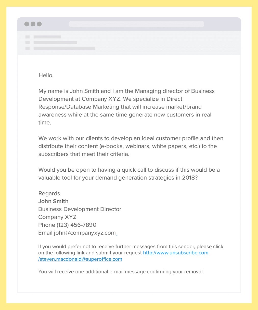 Email Writing Examples Examples