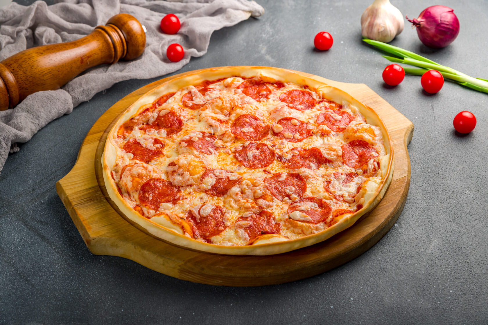 теста на пиццу пепперони рецепт фото 27