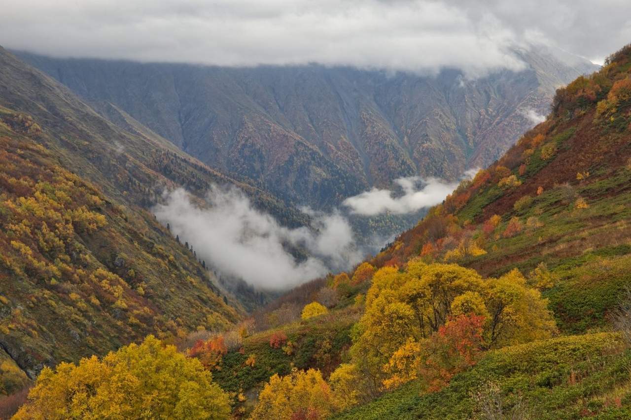 Ачишхо красная Поляна осень