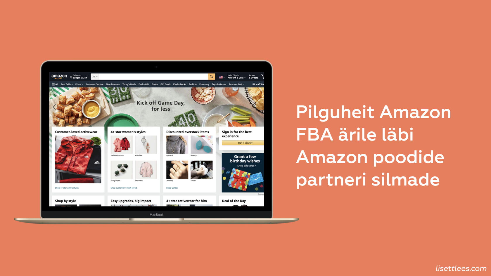 Lisett Lees vaade Amazon FBA ärimudelile