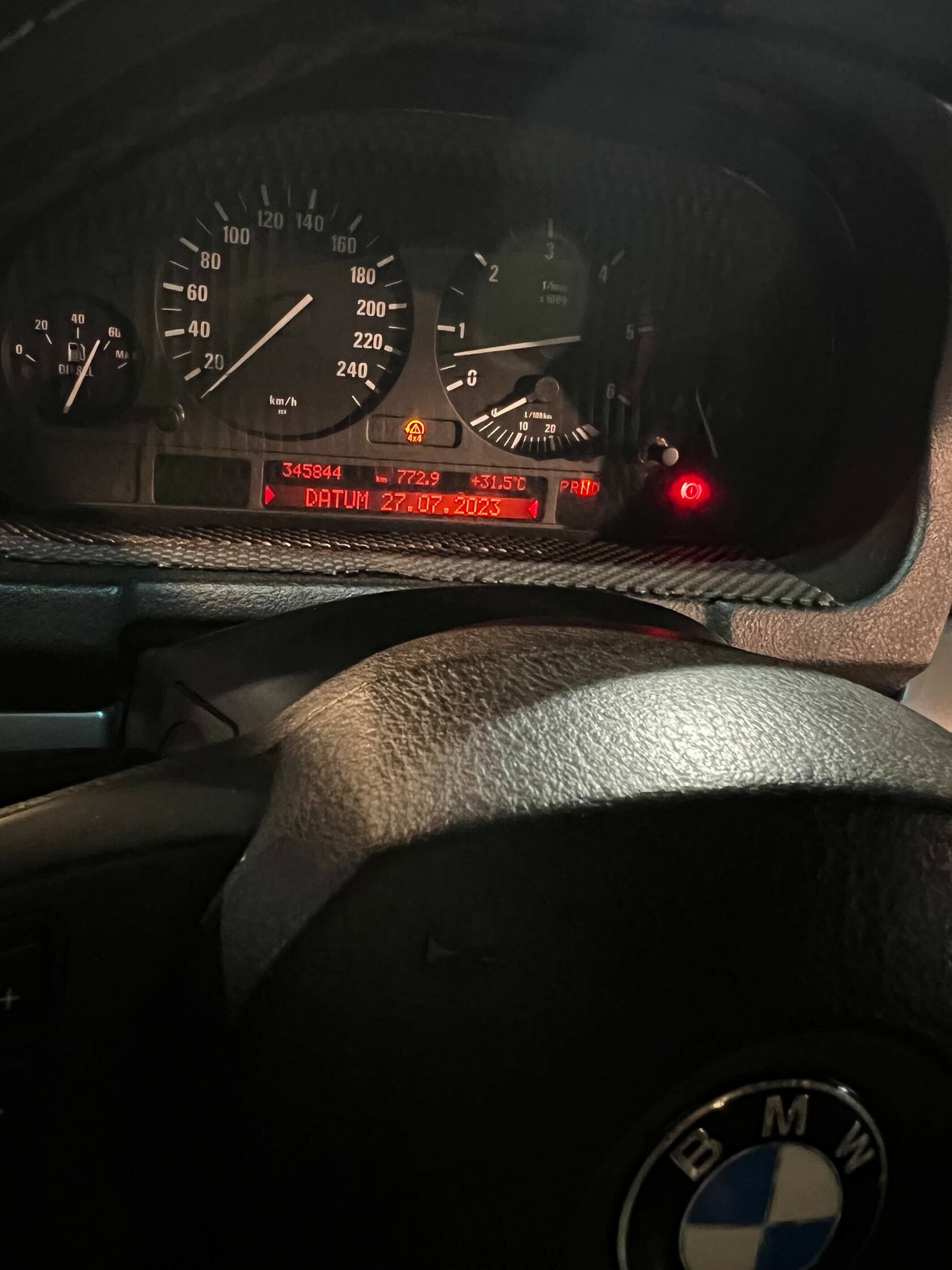 Пробег BMW X5 E53