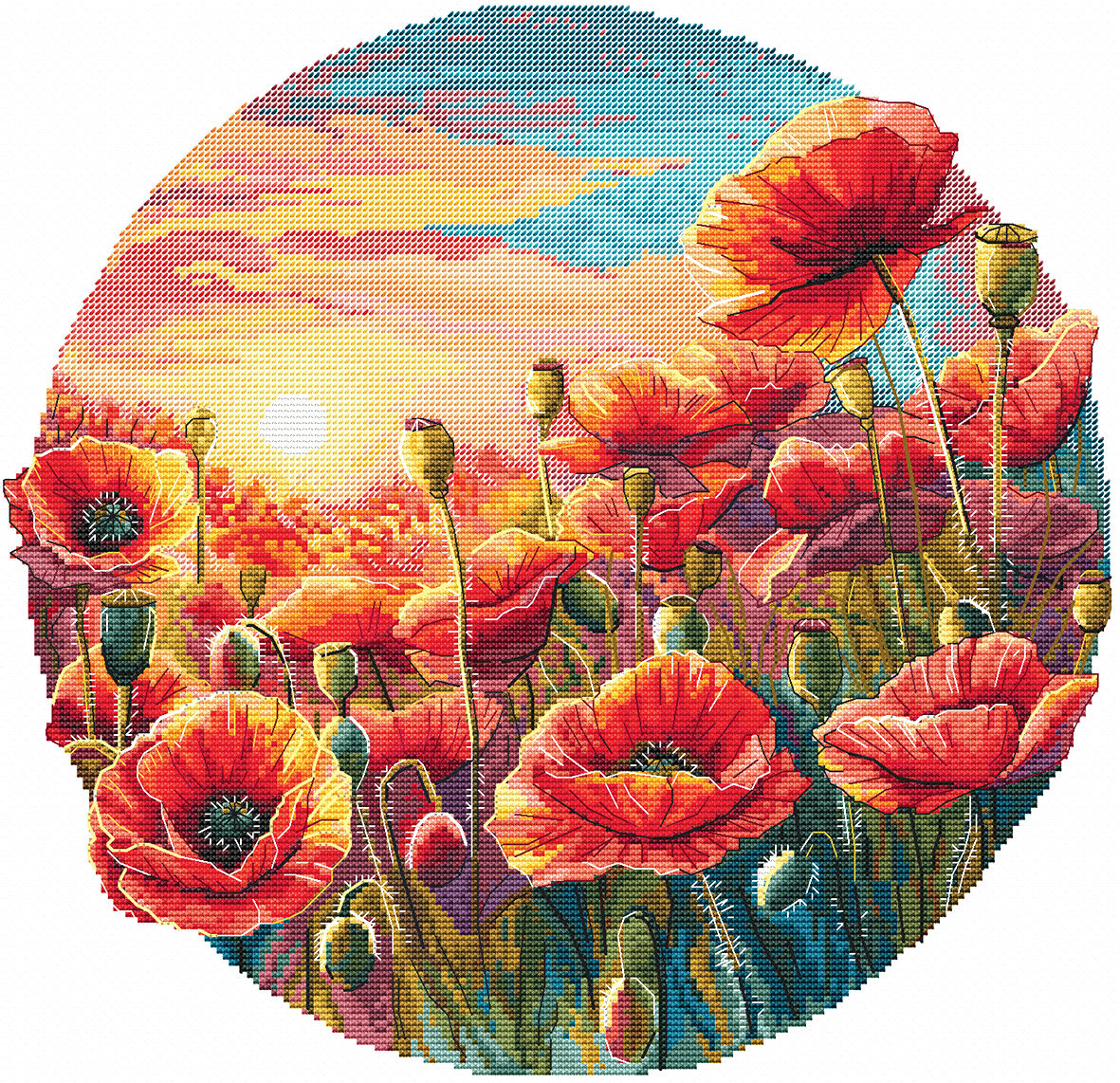 С-85 Солнце в маках