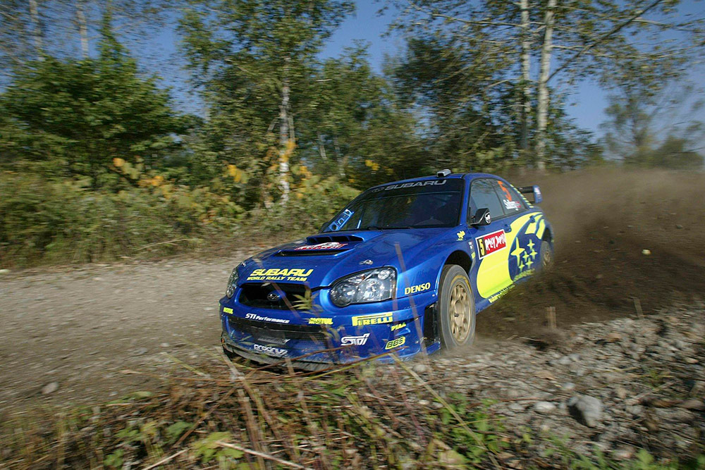 Петтер Сольберг и Фил Миллз, Subaru Impreza S11 WRC '05 (MC54 SRT), ралли Япония 2005/Фото: Reporter Images / Getty Images