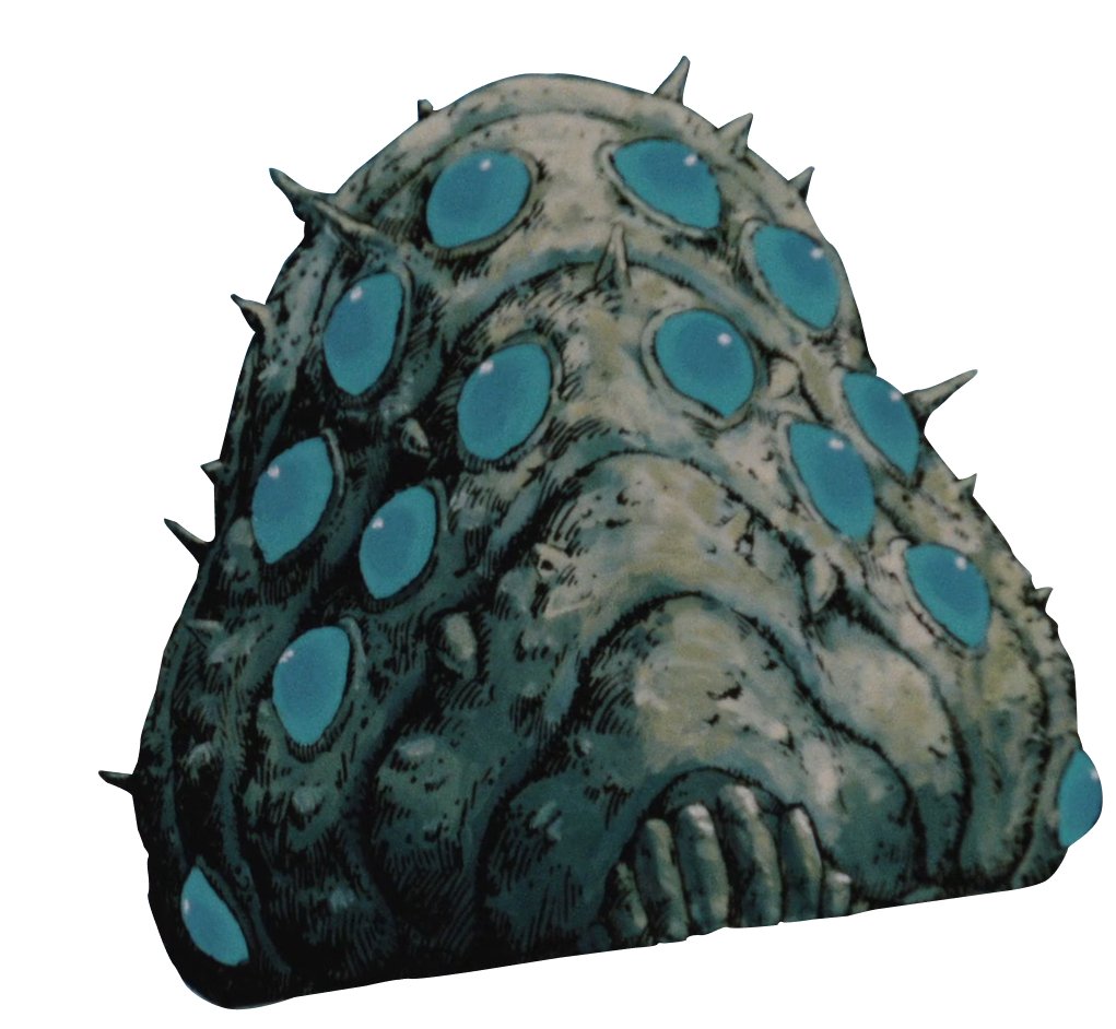 a big shelled creature 