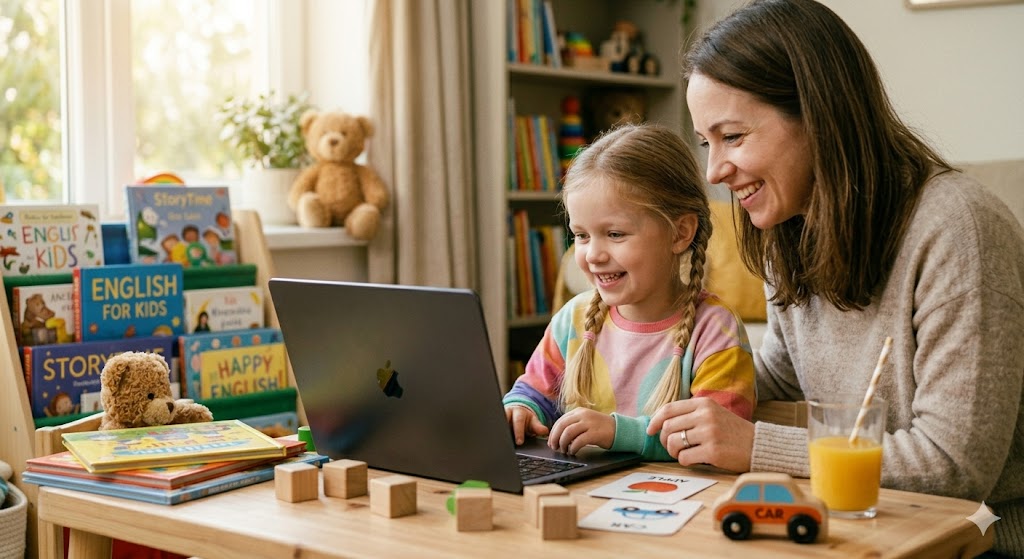Преимущества онлайн обучения английскому для дошкольников
