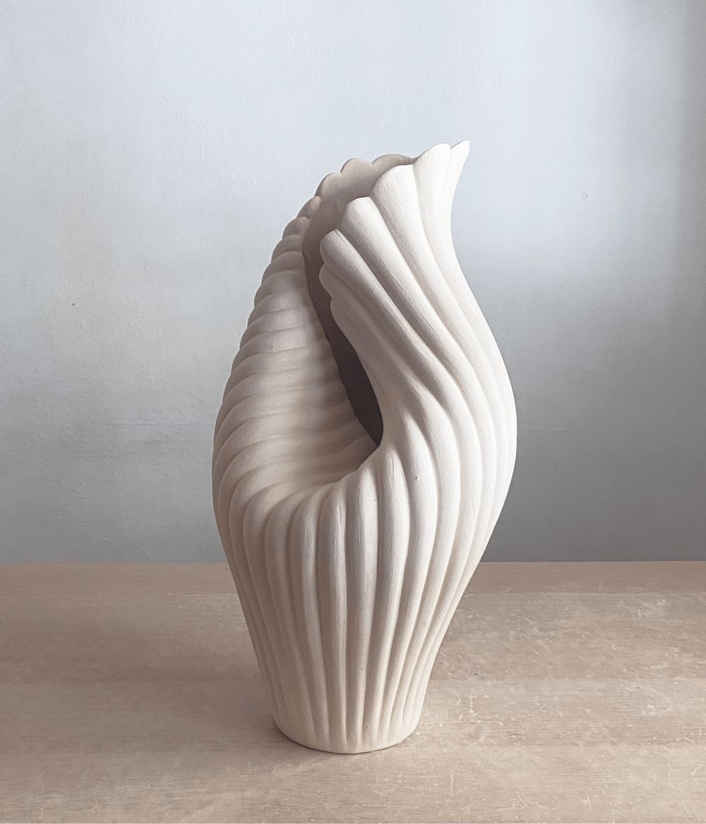 ваза в виде раковины