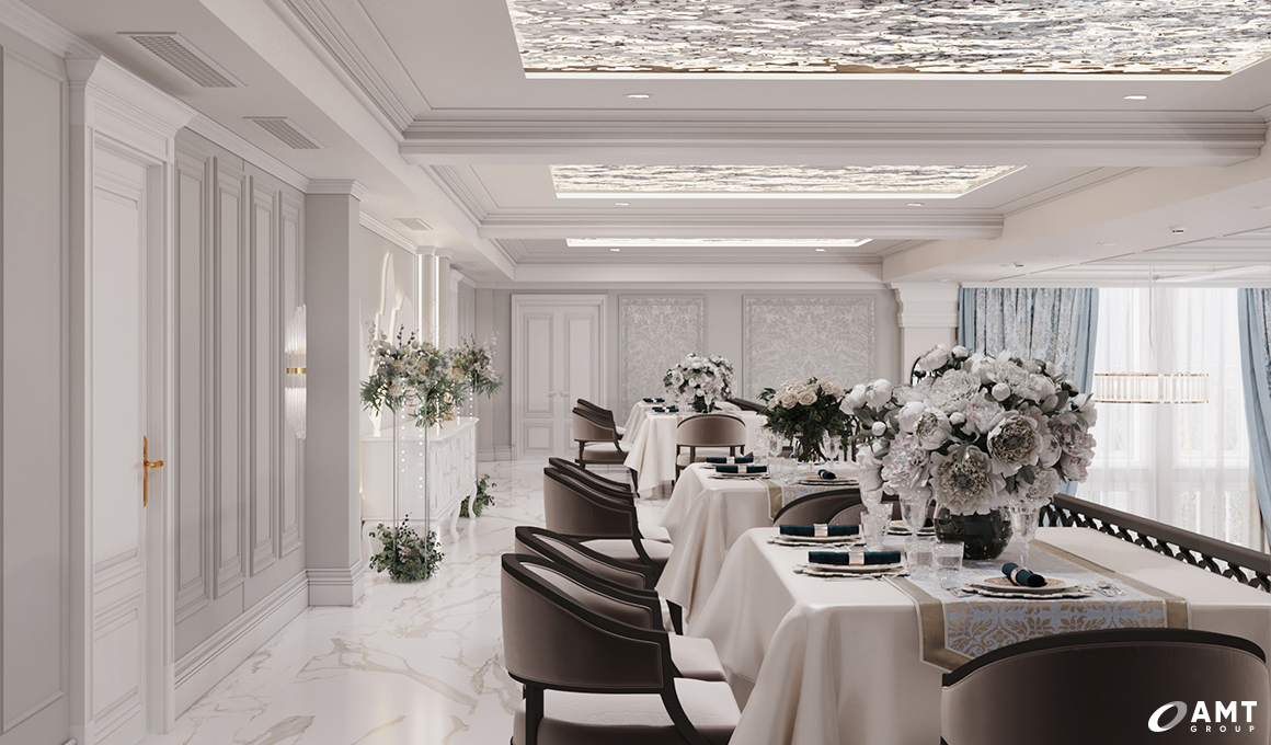 Банкетный зал дома торжеств Prince Palace