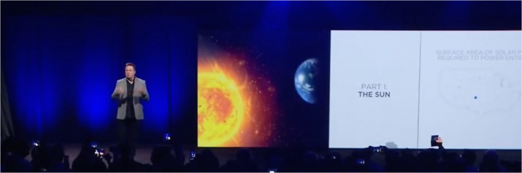 Илон Маск рассказывает про получение энергии от солнца