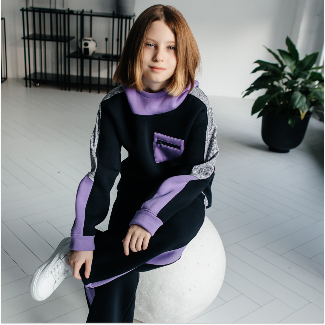 Теплый спортивный костюм "Одуванчик" для легкой и комфортной зимы ...