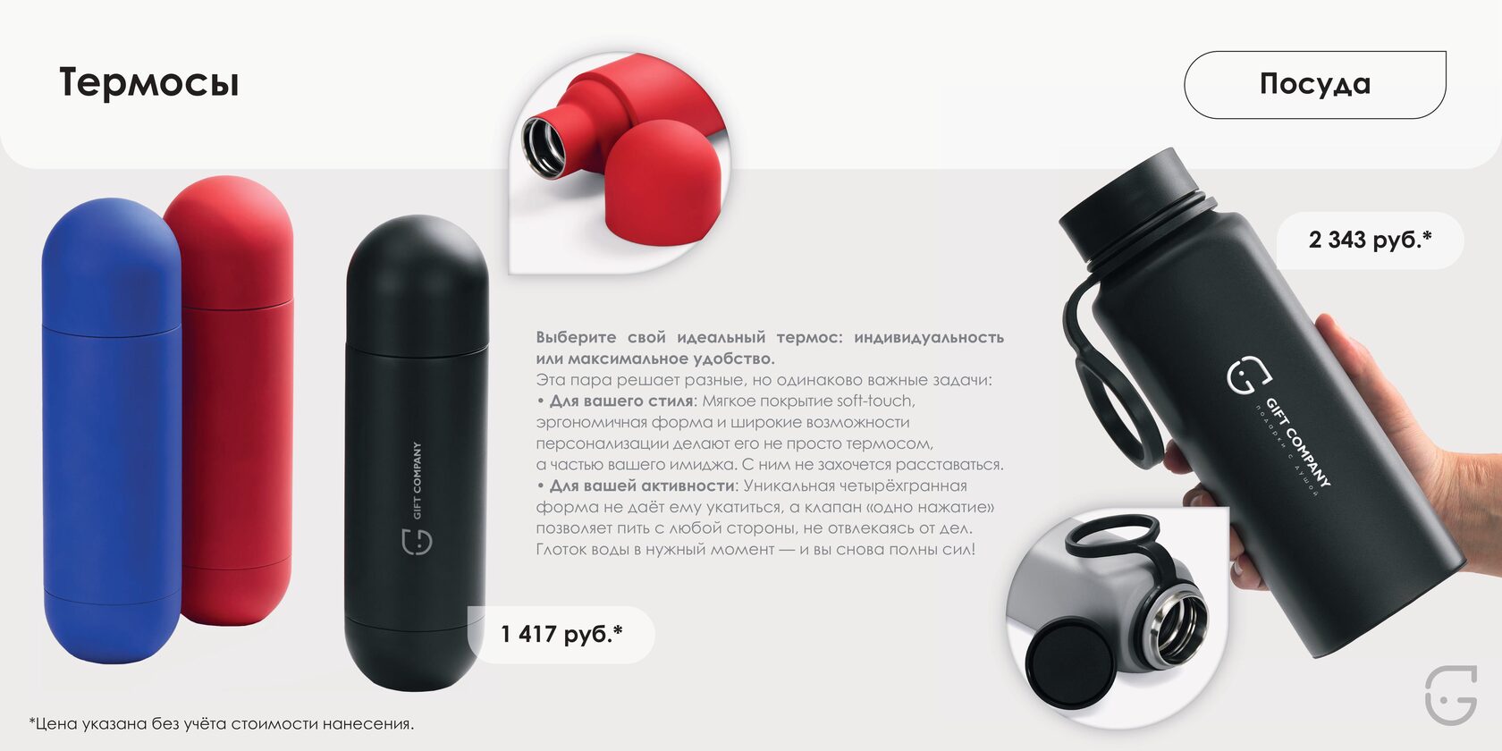 Папка с прозрачными карманами для презентаций и бизнес-встреч