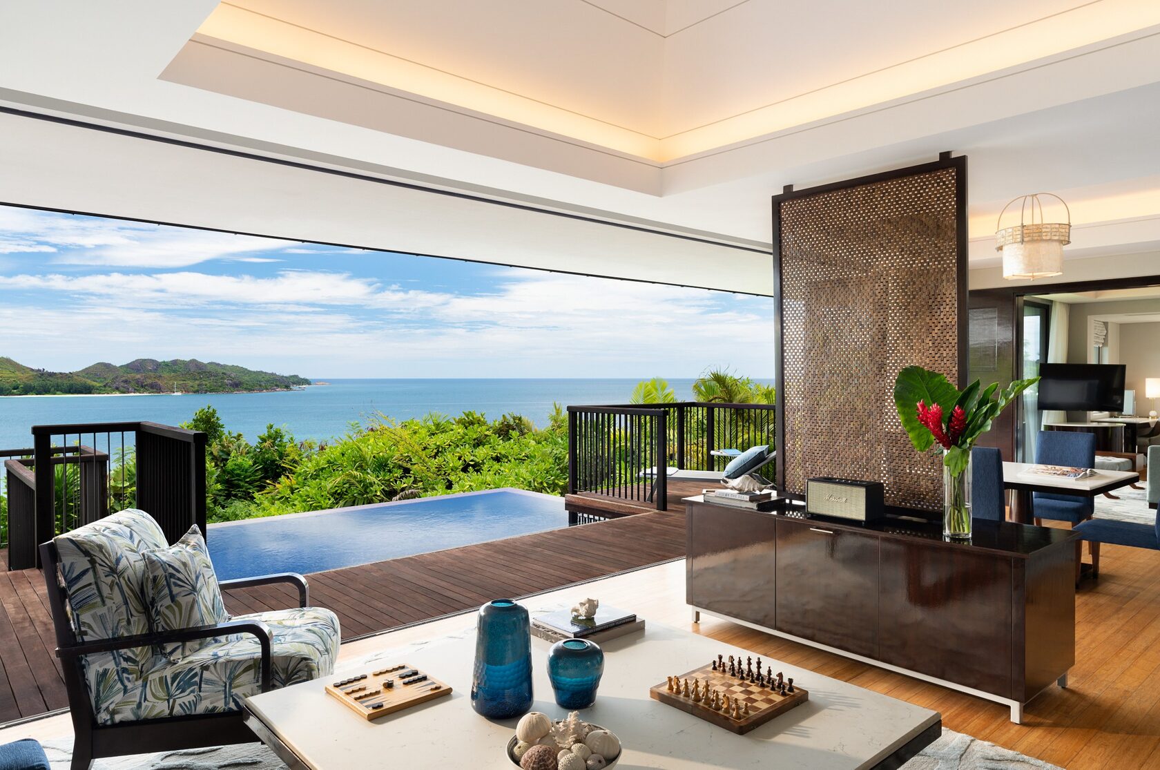 Grand Panoramic Pool Villa Raffles Seychelles