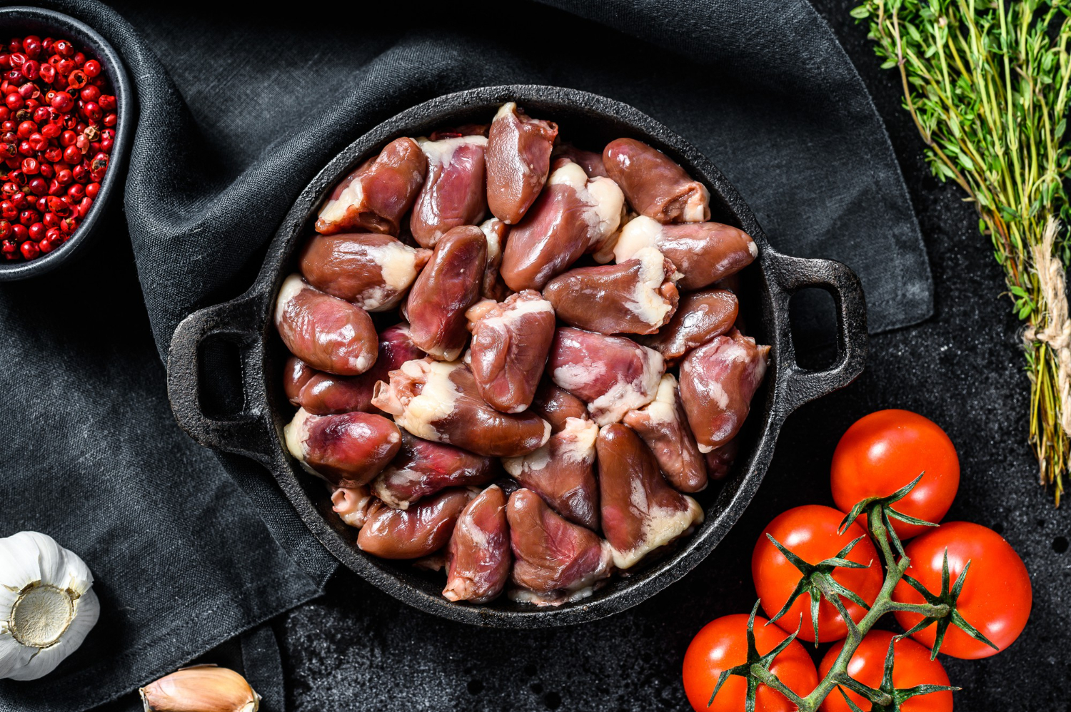 Куриные сердечки: польза и вред для организма