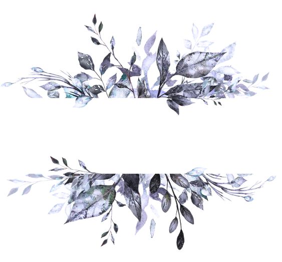 Рамка из листьев