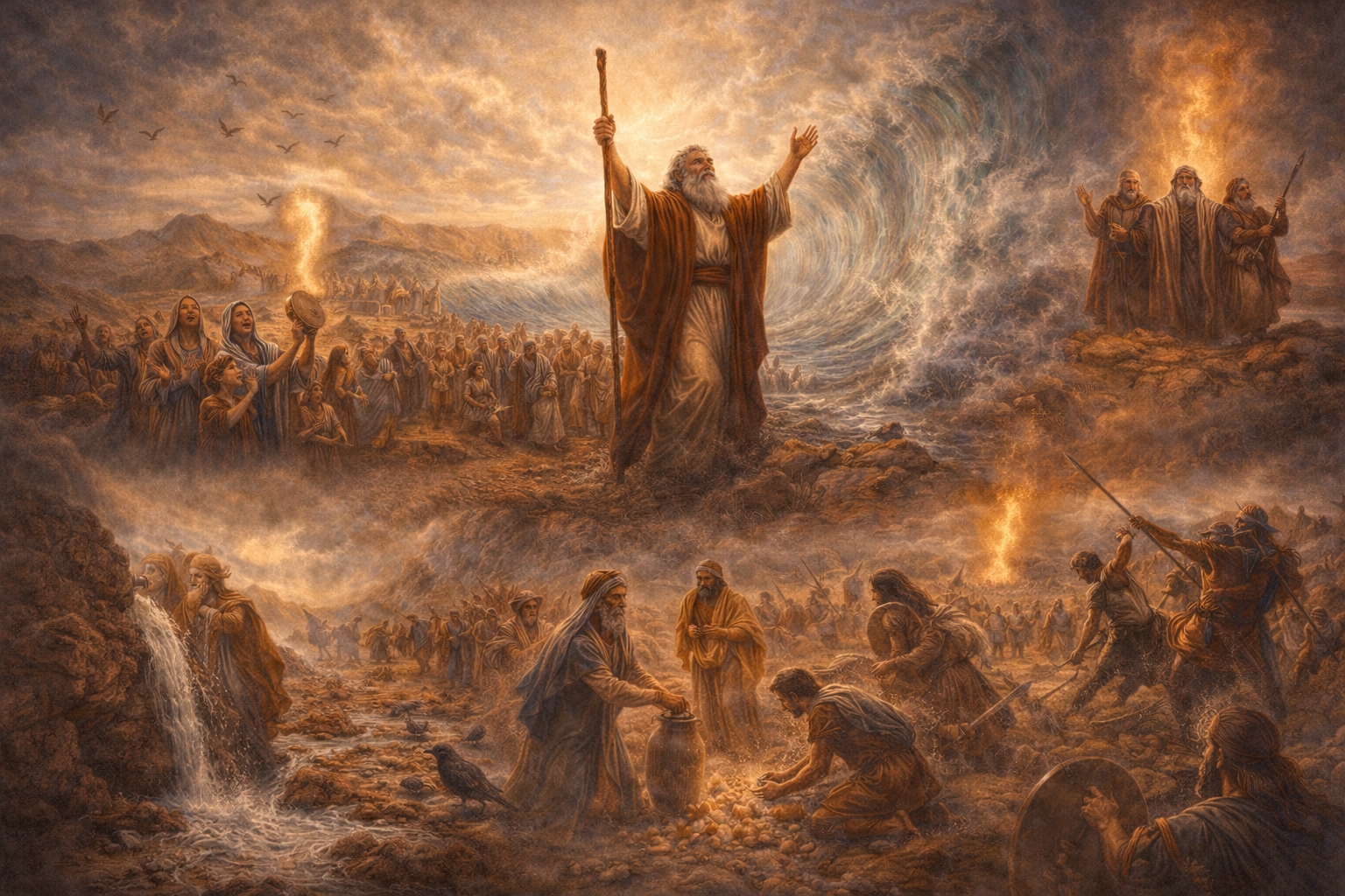 Недельная глава Бешалах - путь веры от моря к пустыне