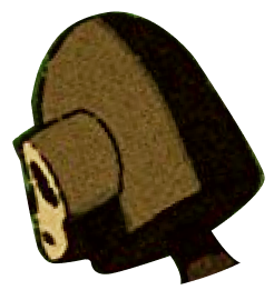 cartoon robot head 