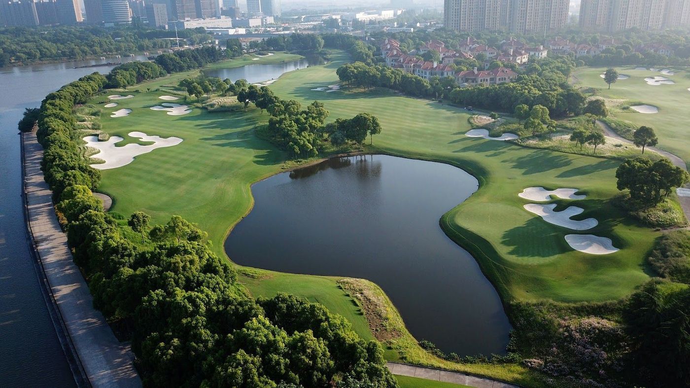 Yingyi Anting Golf Club — вид сверху