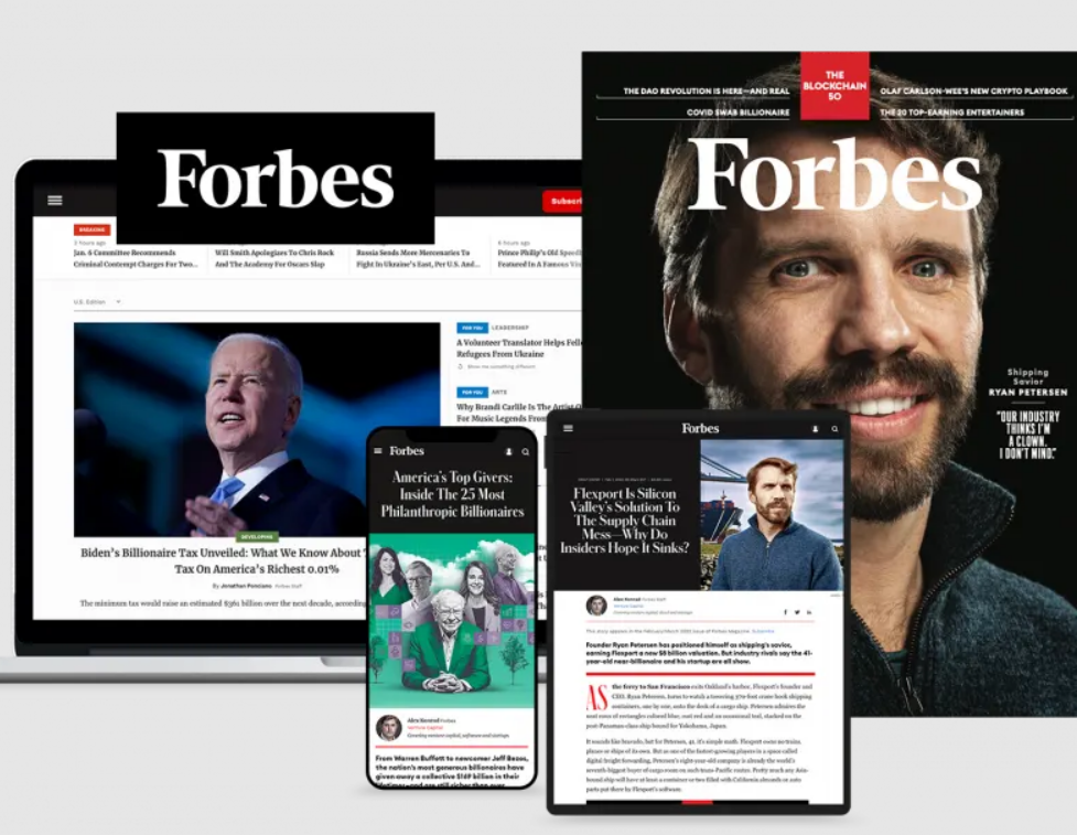 Forbes covers