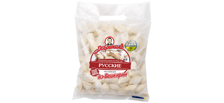Пельмени "Русские" 800г - Добрынинъ