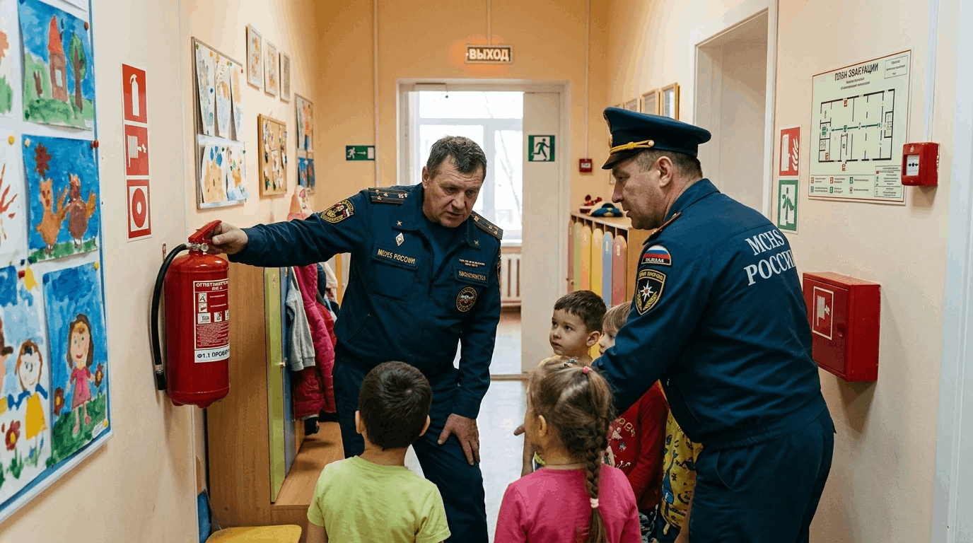 Пожарная безопасность объектов Ф1.1 для детских, лечебных и социальных учреждений