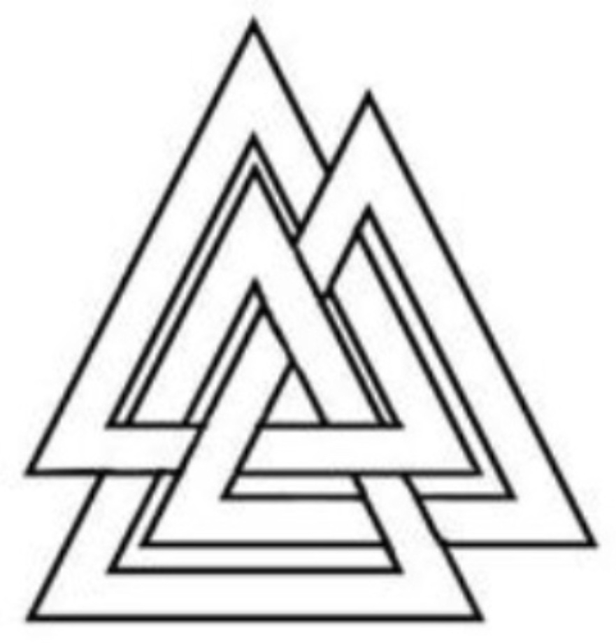 Треугольник магический символ