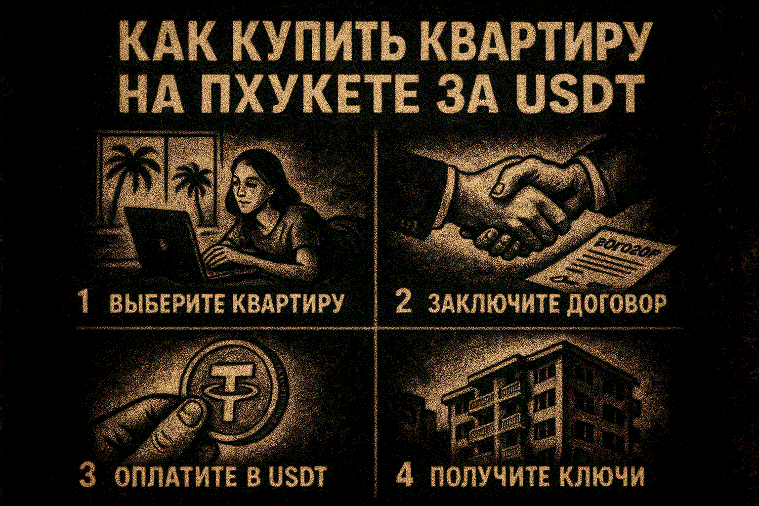 Хочешь купить квартиру на Пхукете, используя криптовалюту USDT? В 2025 году это реально: рынок недвижимости Пхукета растёт на 5–7% в год, а новостройки, которые сдадут в 2026–2028 годах, обещают доходность от аренды 6–10%. USDT — стабильный стейблкоин (1