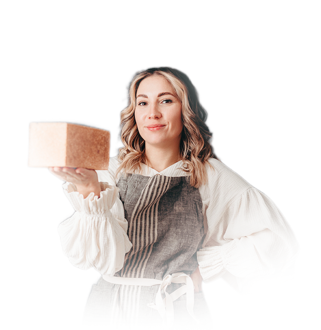 Инна Горобец - автор курса «Пасхальные куличи на закваске»