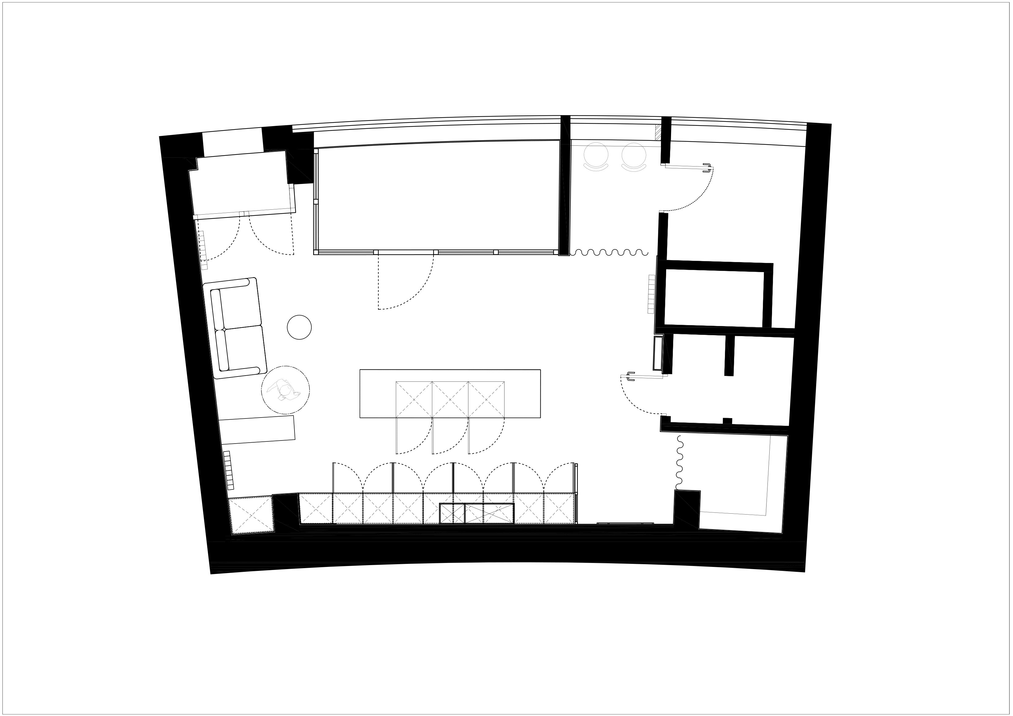 чертеж планировки помещения
