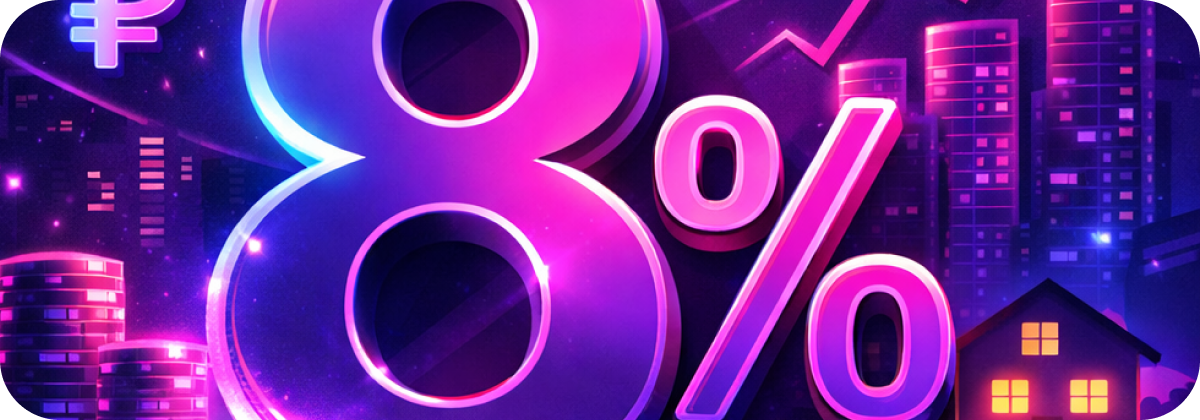 Только 8% россиян могут накопить на первый взнос по ипотеке за два года