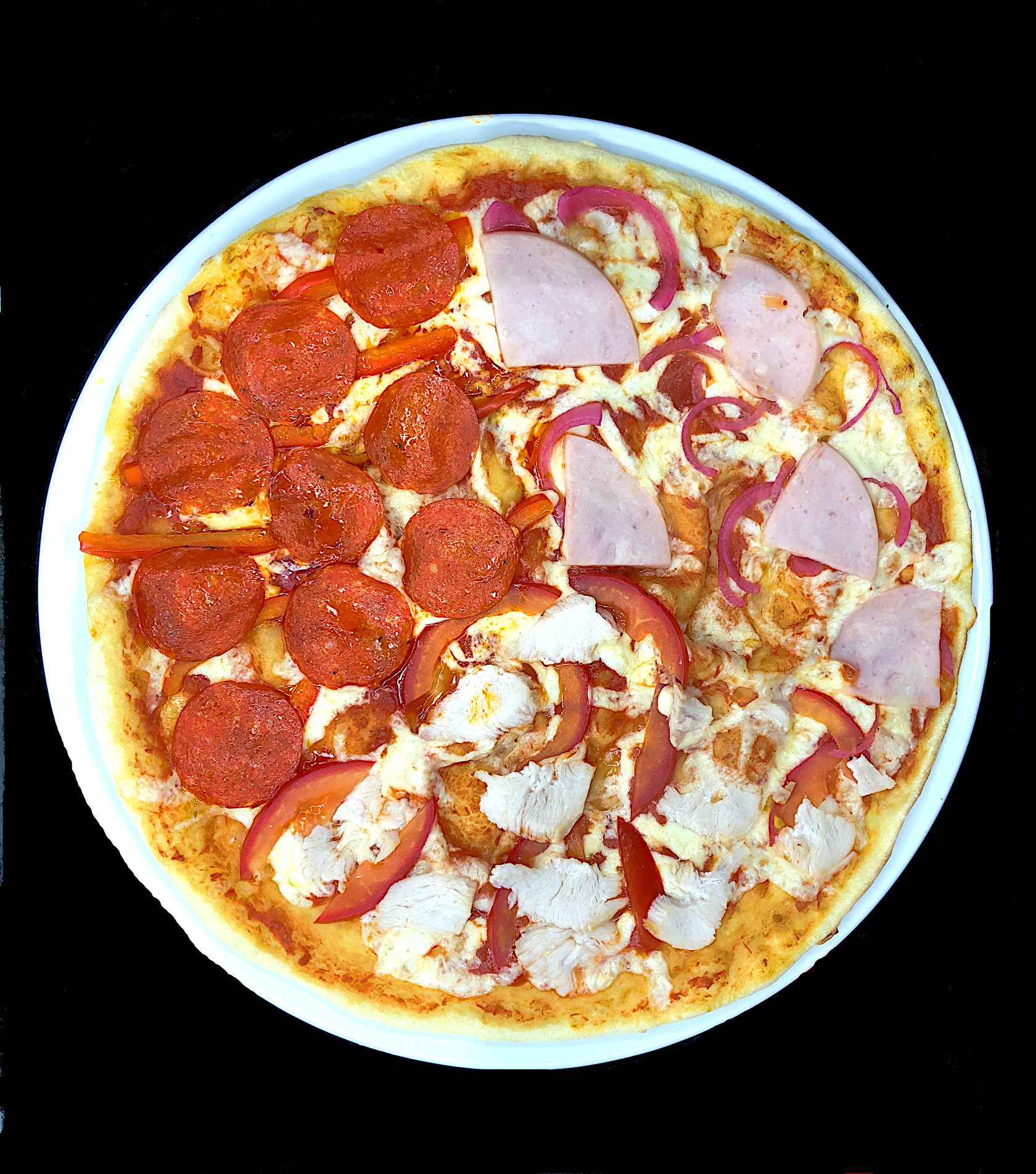 пицца и мясная начинка фото 65
