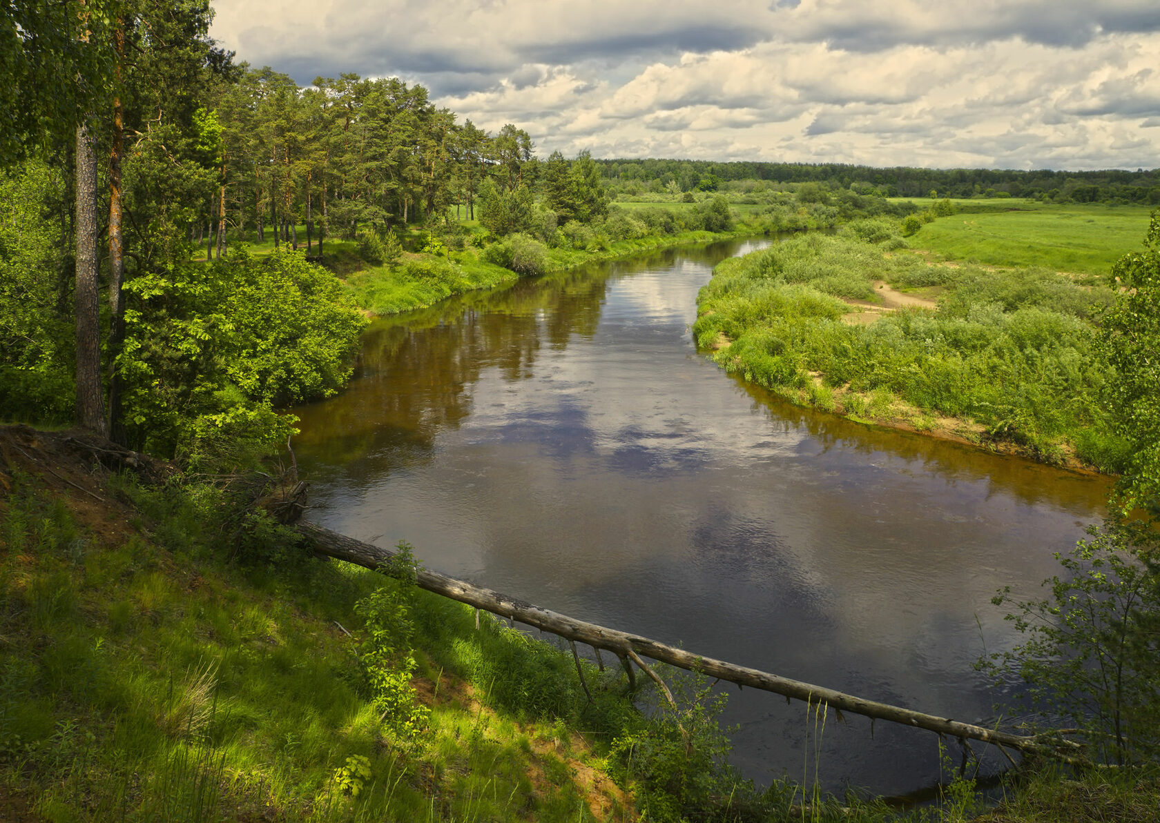 Река Тигода Ленинградская область