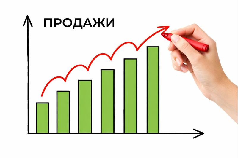 График роста продаж